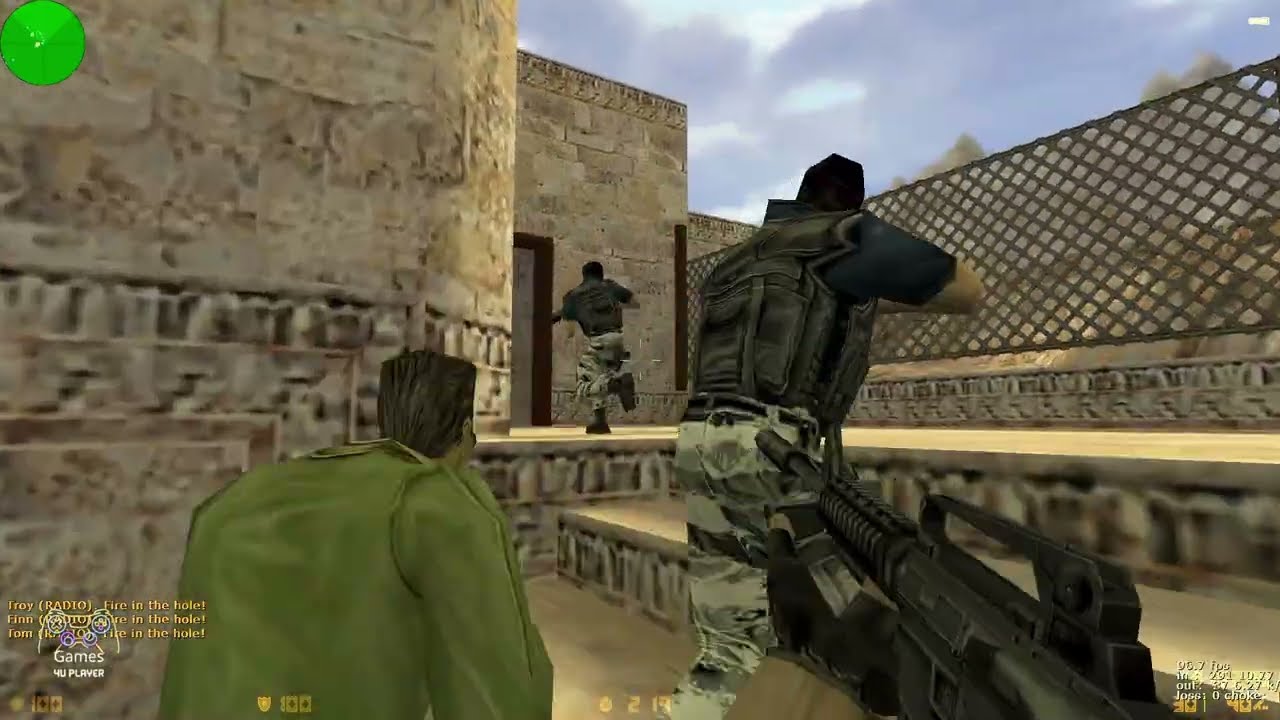 Counter Strike 1.6 de_barcelona – Classic Dust-Style Bomb Gameplay Part 72 (PC)