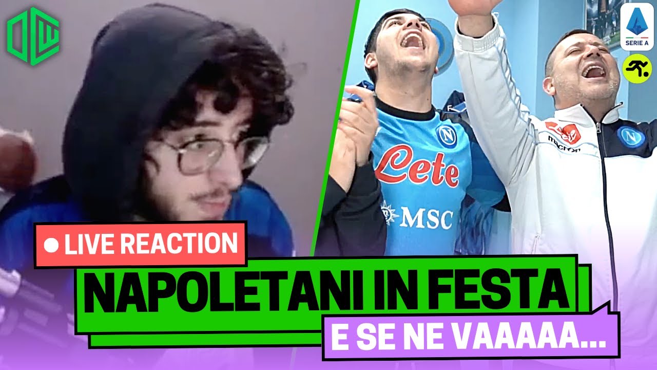 NAPOLI ATALANTA 2-0 LIVE REACTION | 