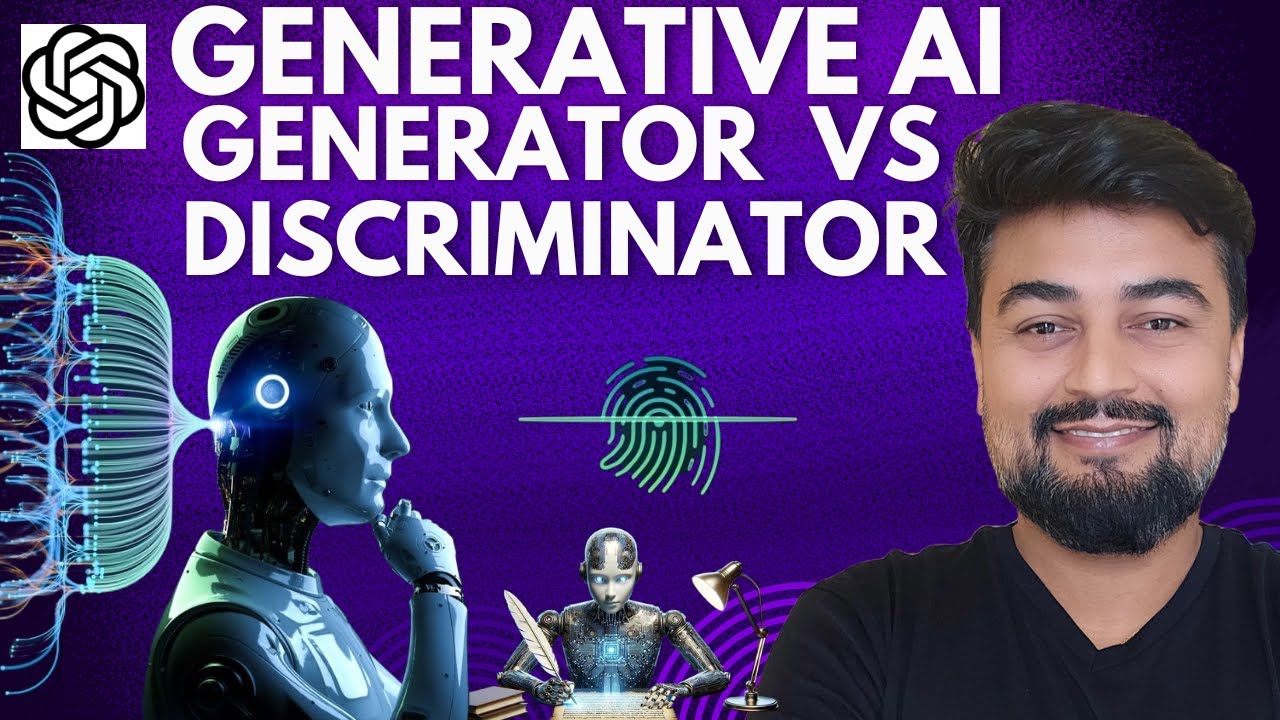 #16 How GANs Work: Generator and Discriminator #genai #chatgpt