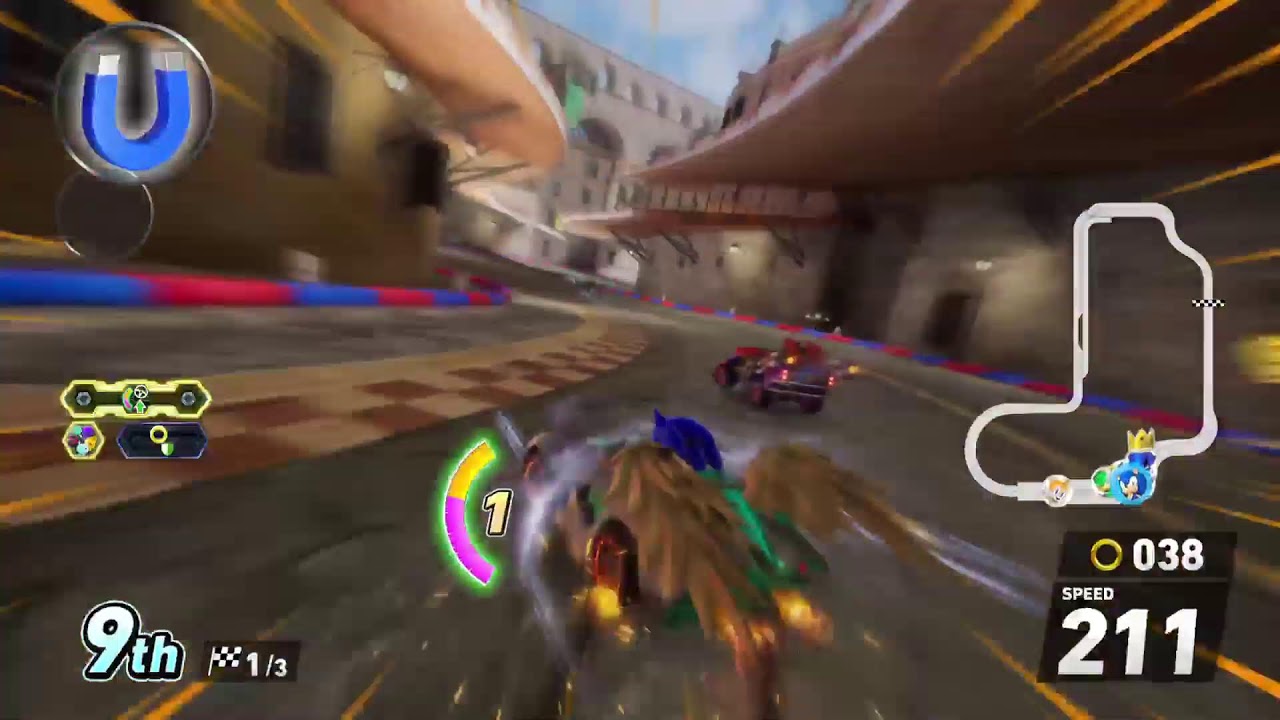 Sonic Racing crossworlds live stream