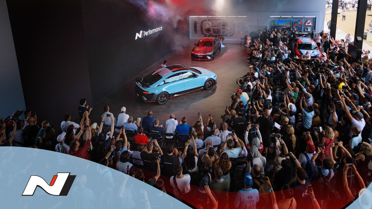 The all-new IONIQ 6 N - World Premiere of the Full Version at GFoS
