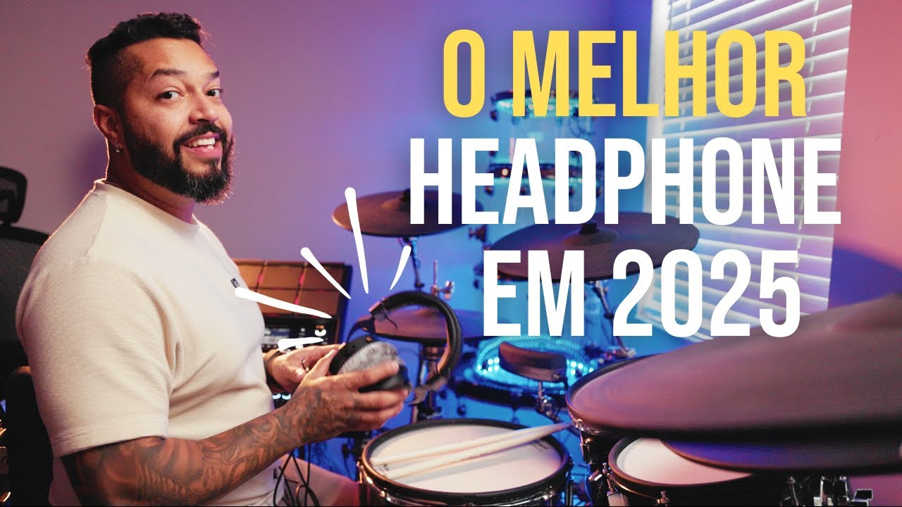 🎧 Qual o Melhor Headphone pra Bateria Eletrônica? | Teste com DT770 Pro X, M50x, In-Ears e mais!