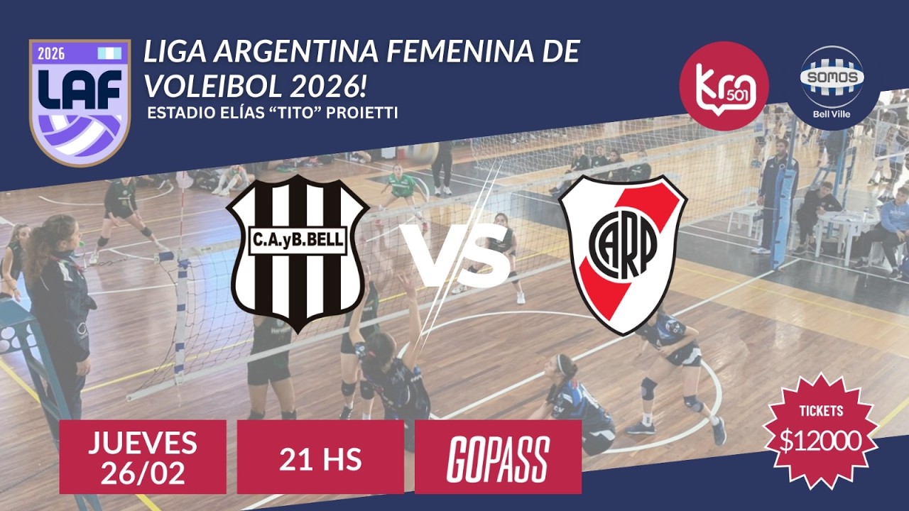 📣CAyB Bell (Bell Ville) vs. River (Capital)