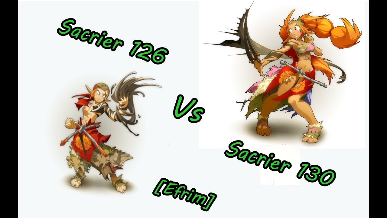 Wakfu - Sacrier 126 vs Sacrier 130 [Efrim]