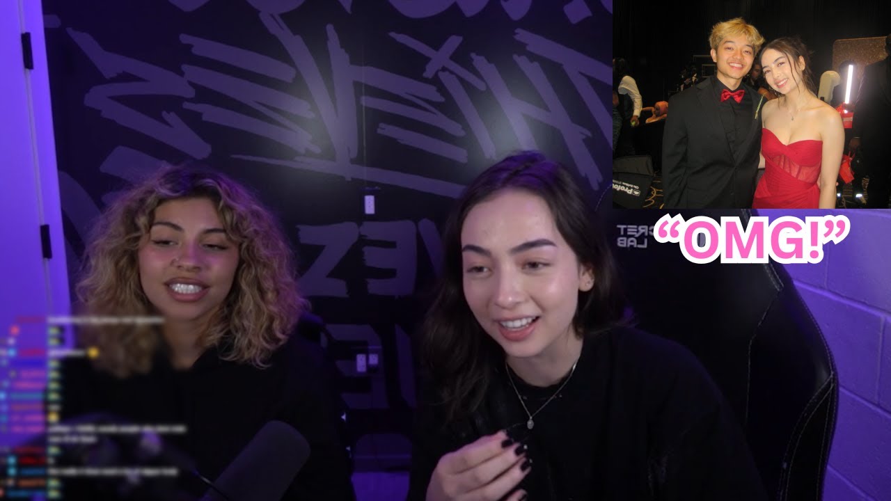 Sakura i Aysia przemawiają do NOWEGO Streamera na balu DRAMA..