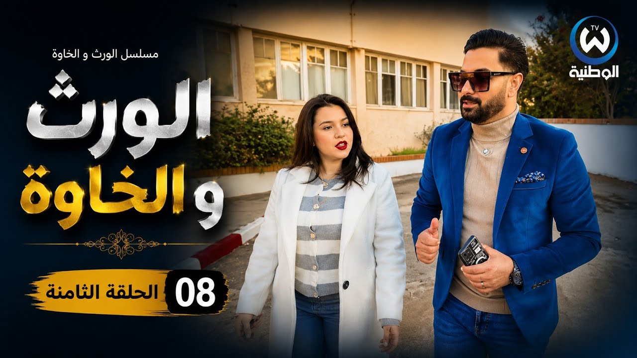 مسلسل الورث و الخاوة الحلقة الثامنة 08
