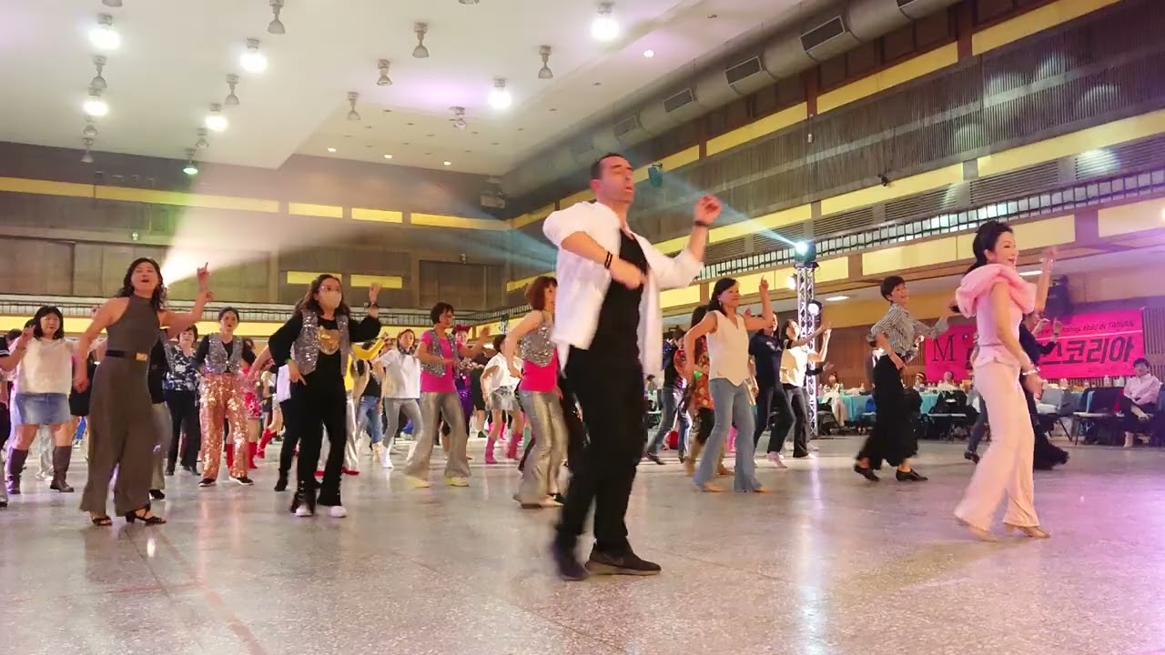 iDance Disco line dance @i dance Taiwan,2024