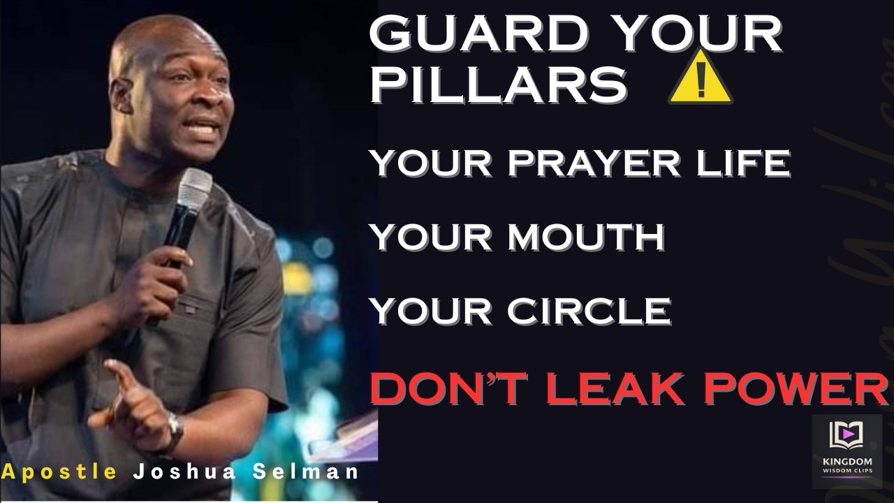Guard These in the Month of March; You are leaking power through them.