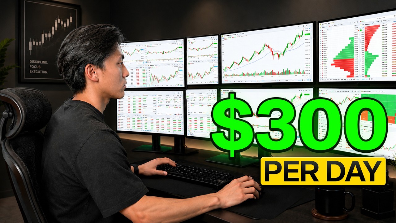 The Only Strategy I'd Use If I Had To Make $300/Day Trading