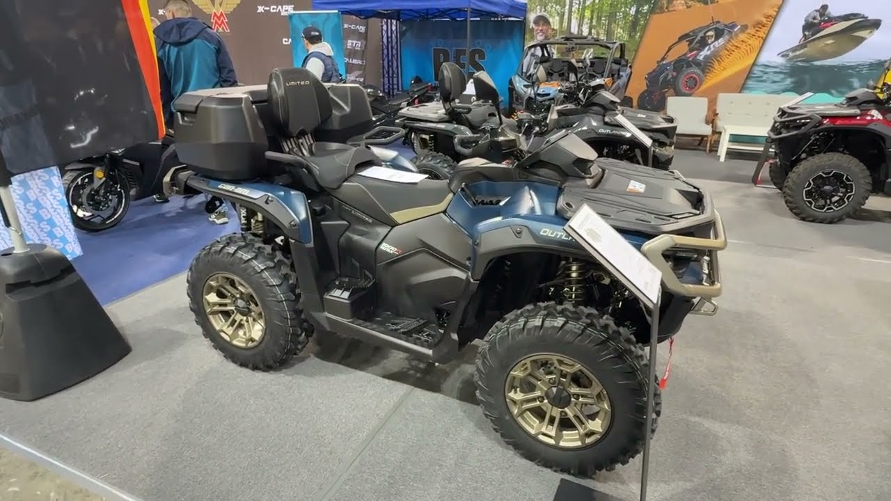 Can Am Outlander Max Limited 1000R T (2025) Walkaround - Moto Expo   2025 Sofia