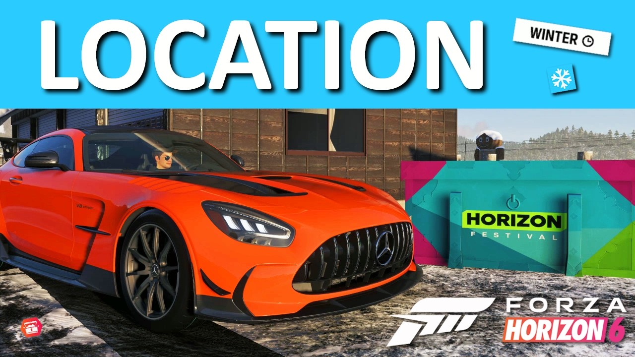 Forza Horizon 6 Treasure Hunt Hokubu Region (Winter Festival Playlist Treasure Chest Location)