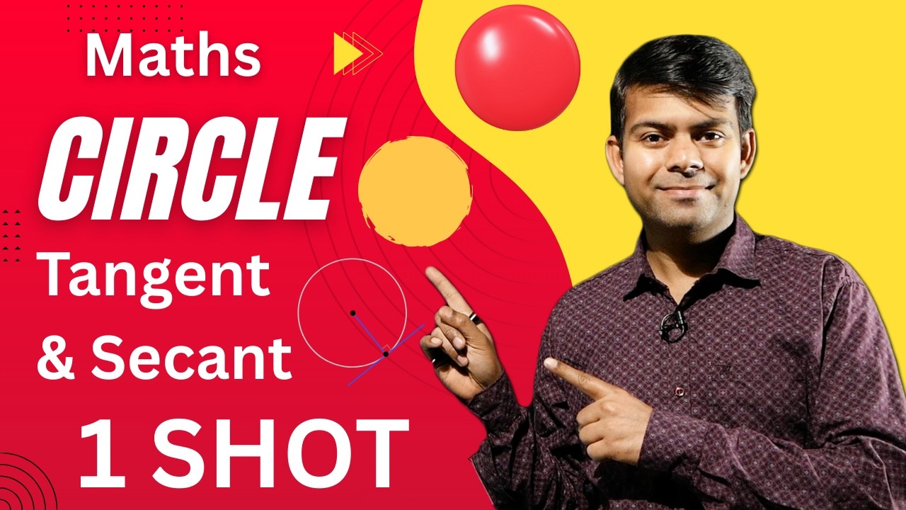 ICSE 2026 Boards 🎯 Circles Complete Revision | LIVE