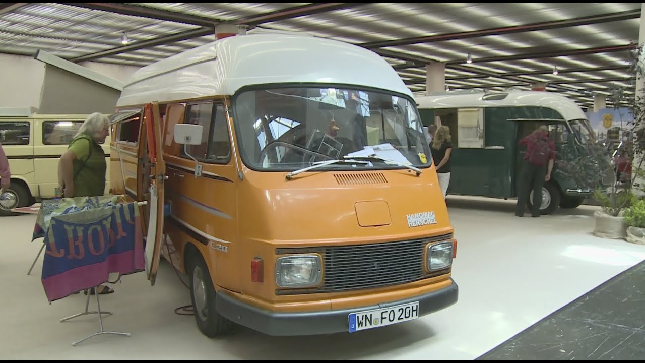 Mit Bulli und Smutti: Oldtimer auf dem Caravan Salon