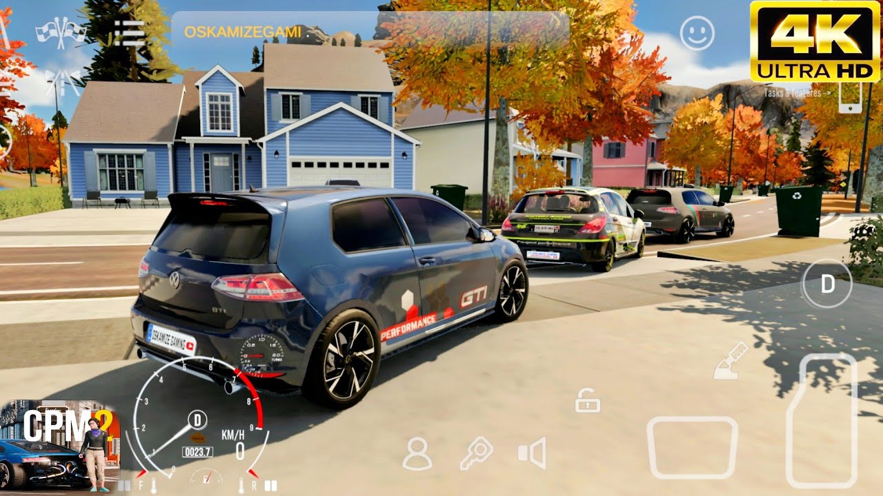 Volkswagen Golf GTI & Peugeot 308 Convoy - Car Parking Multiplayer 2