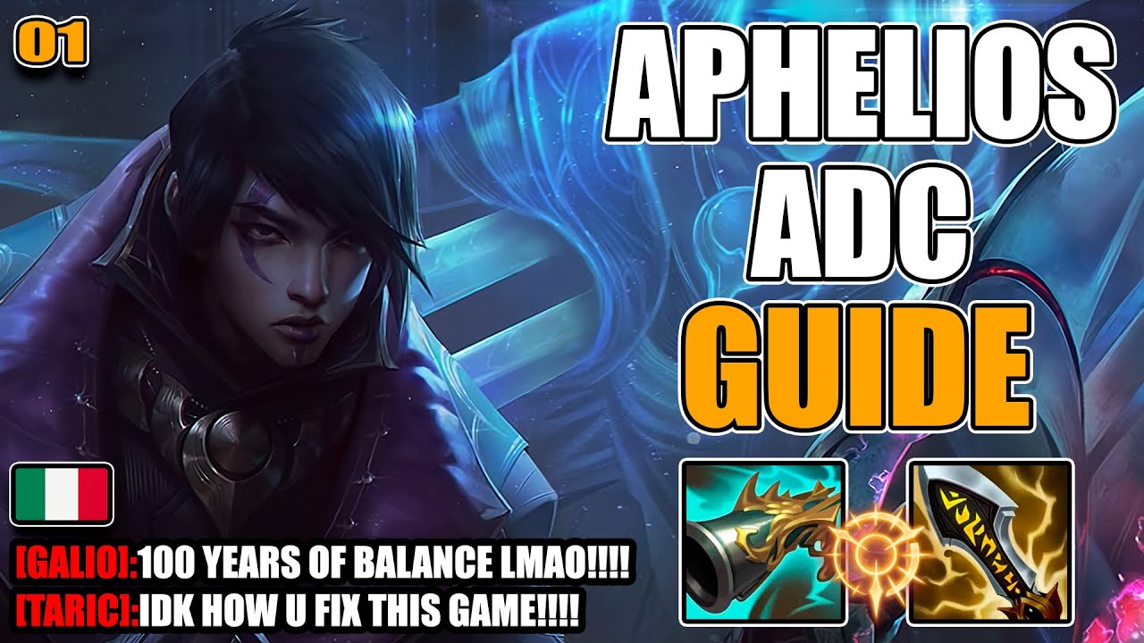 🌙 APHELIOS ADC SPIEGATO BENE 🔥 | Guida Completa ITA su Macro e Micro, League of Legends #01