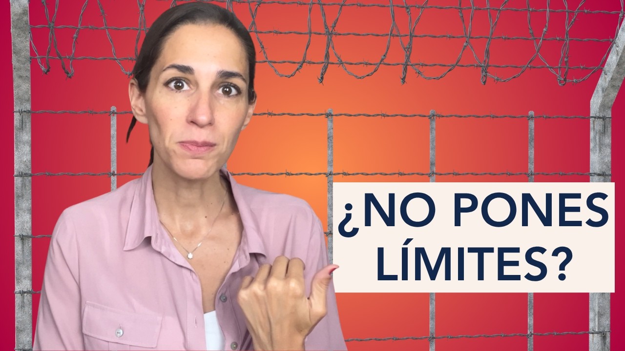 ¿Te cuesta poner LÍMITES? 6 Razones por las que te puede resultar DIFÍCIL