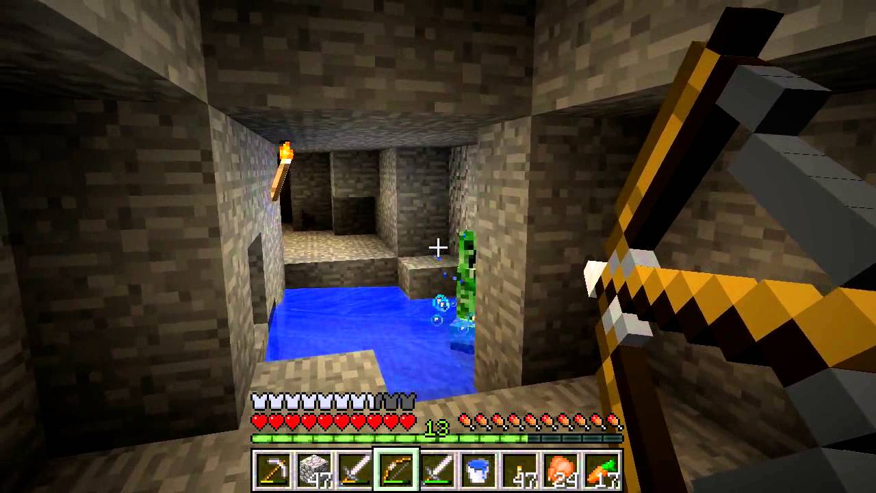 Minecraft GTTE #18: Searching for a Mob Spawner to make an XP Farm