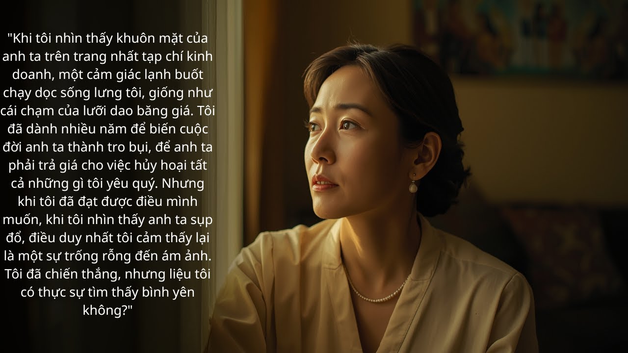 Tôi đã trả thù người đàn ông phá hoại sự nghiệp, nhưng lại thấy trống rỗng | Câu chuyện chữa lành