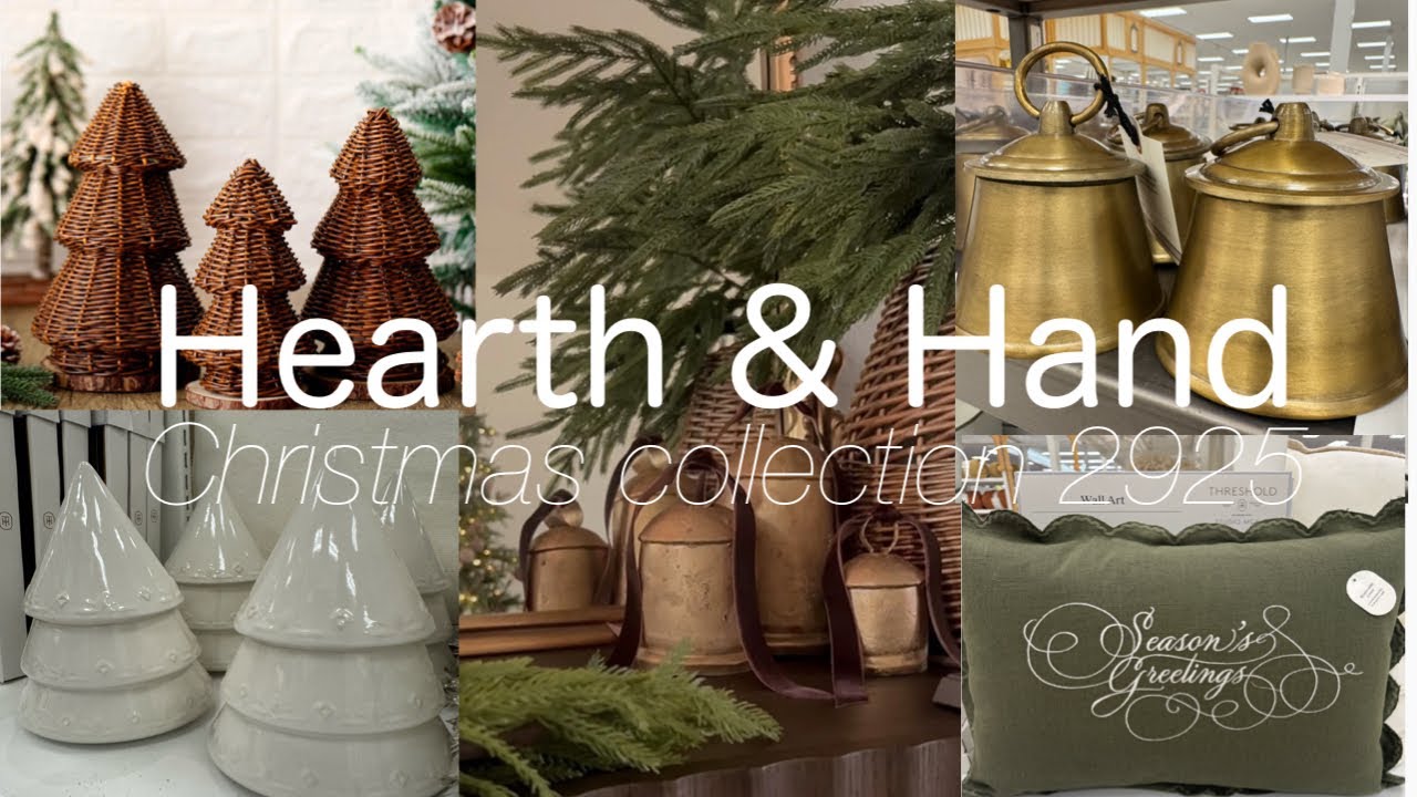 🎄 НОВАЯ рождественская коллекция Hearth & Hand 2025 в Target! | Уютный праздничный декор. Покупай...