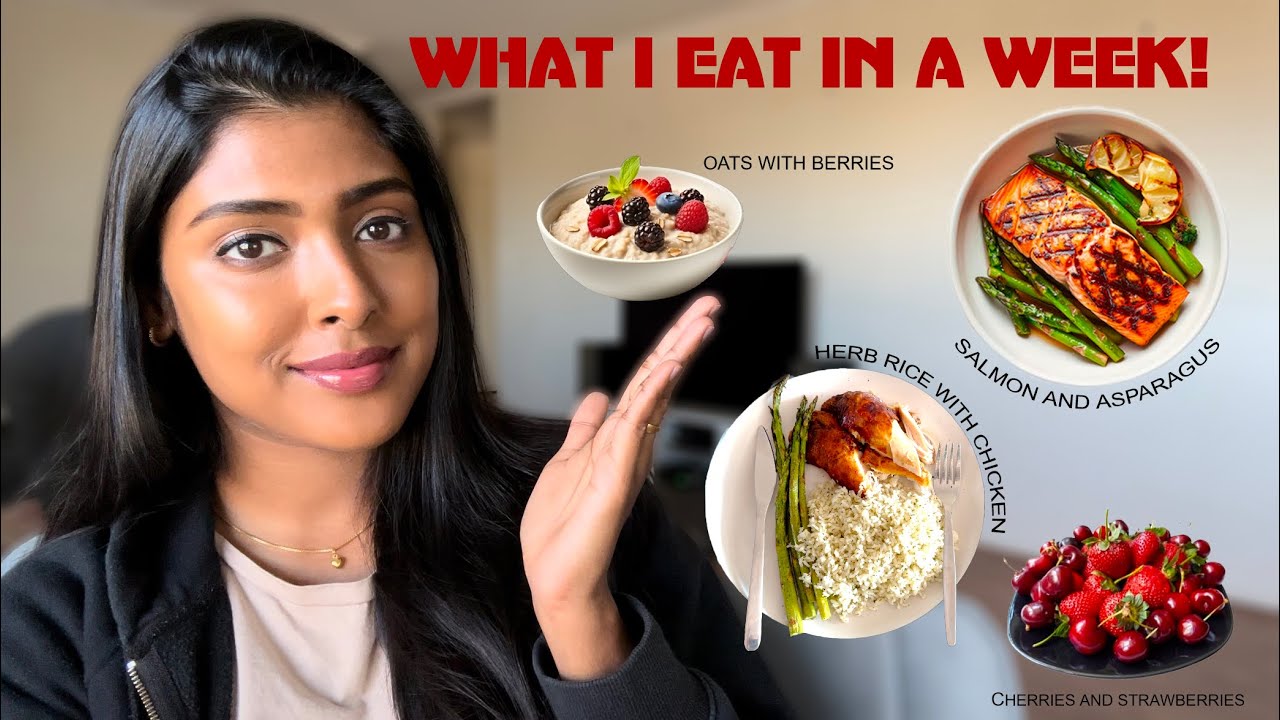 What I Eat In A Week | healthy & quick meals🍓🥑🌮