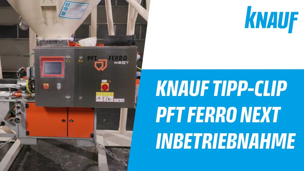 Knauf Fließestrich FERRO neXt einstellen