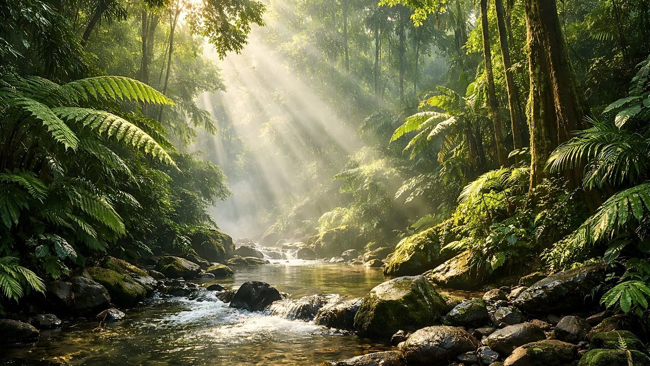 🍃 Beautiful Relaxing Music Stress Relief - Soothing Nature to Stop Overthinking & Anxiety 🍃