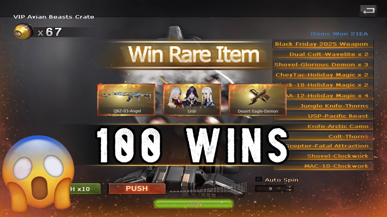 CrossFire West: 100 Black Market Wins