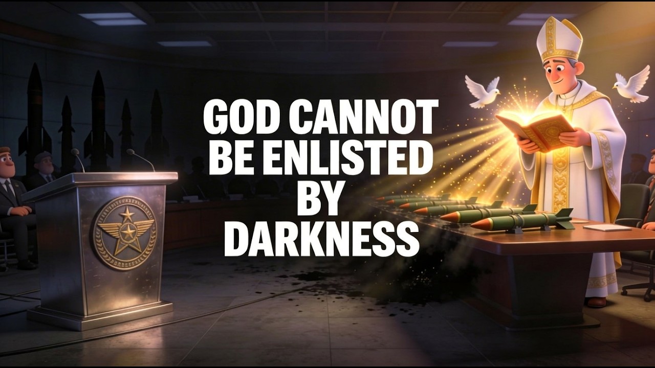 Pope Leo XIV vs Iran War Preachers: “God Cannot Be Enlisted in Darkness”