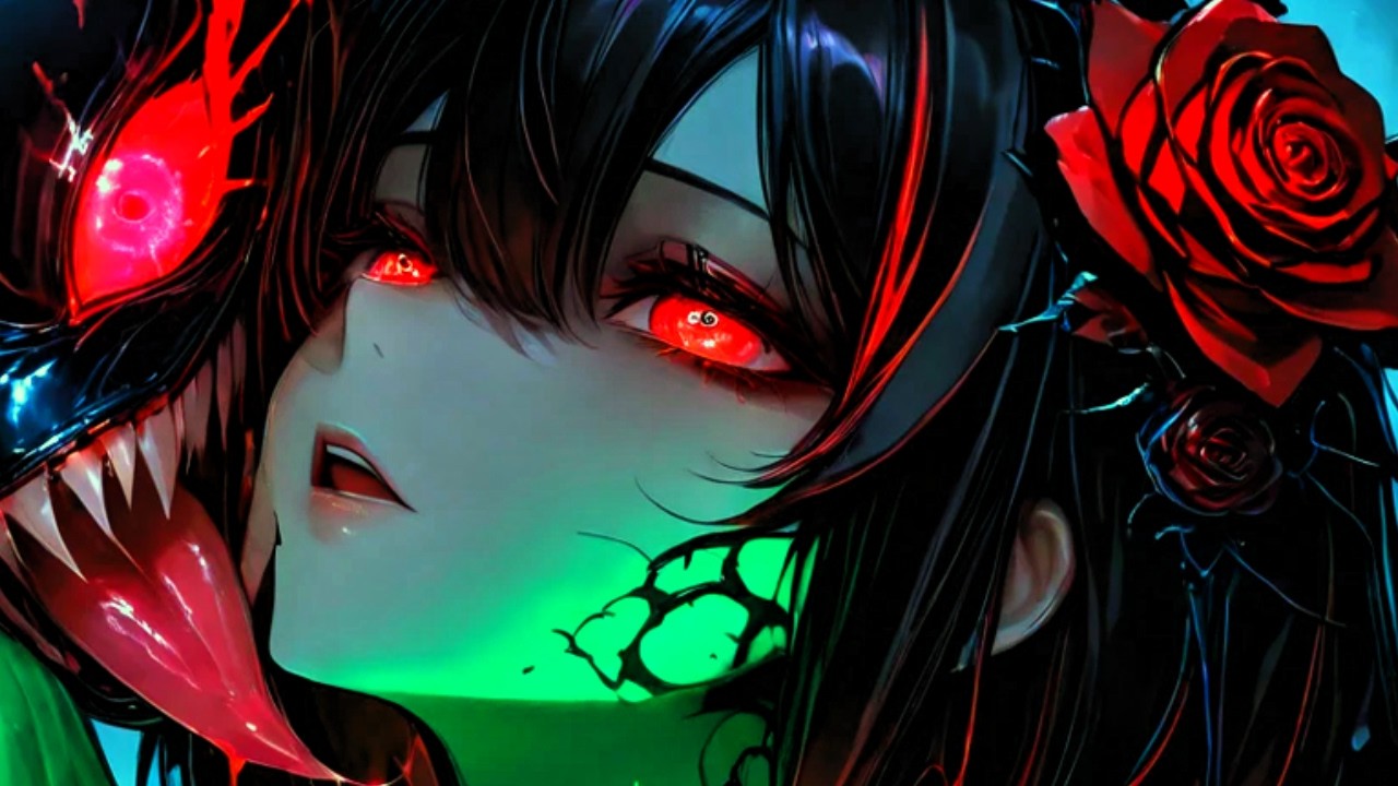 [Nightcore] Queen Of Thorns (VampyAnime) "Lyrics"