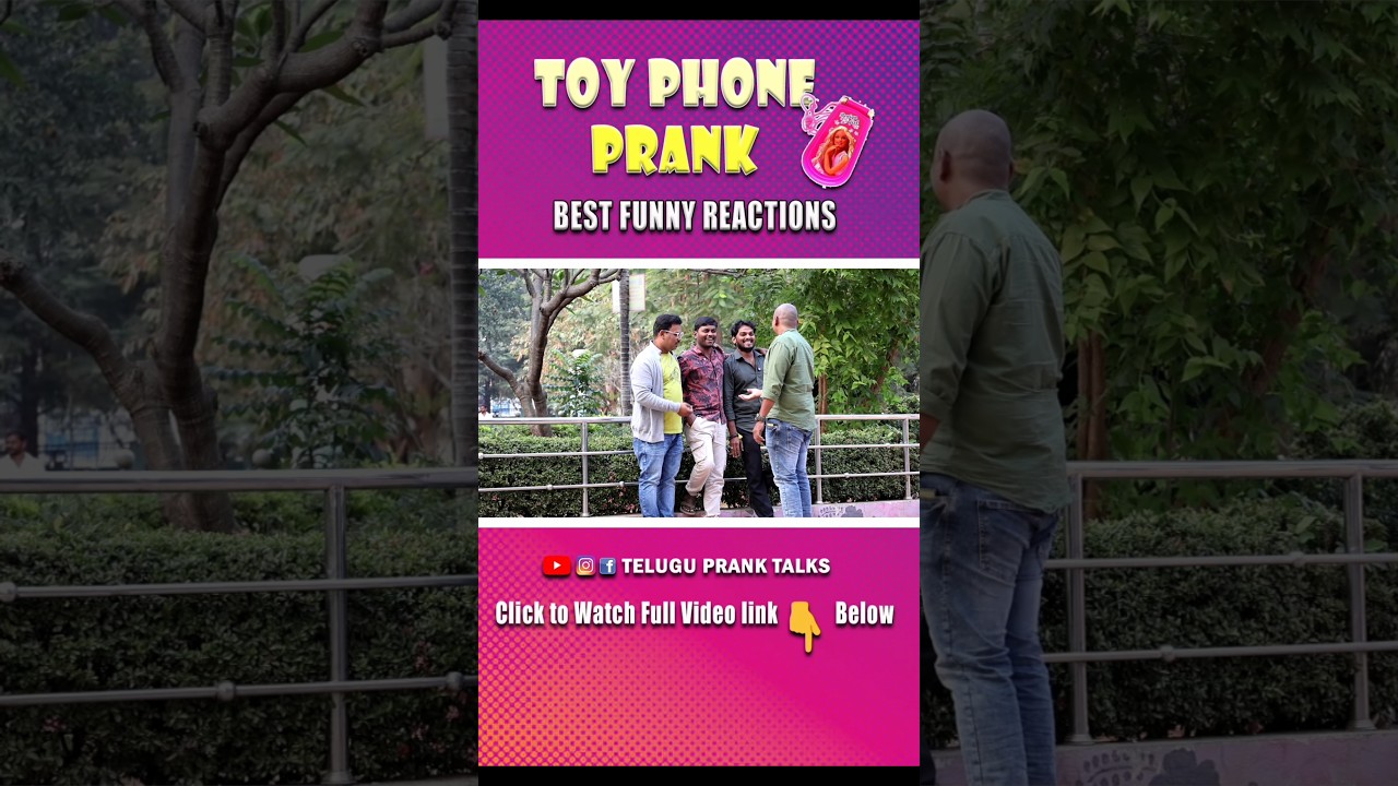 Toy Phone Prank 📱| Tirupati Pranks | Tpt Channel