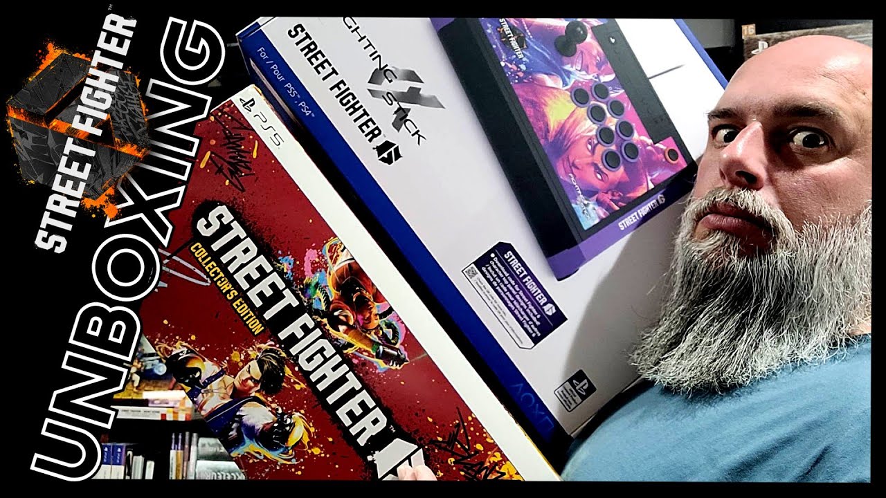 MEGA UNBOXING - STREET FIGHTER 6 COLLECTOR & STICK ARCADE ! ATTENTION LES YEUX !