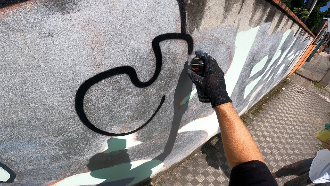 Graffiti Chrome Letters with Parte