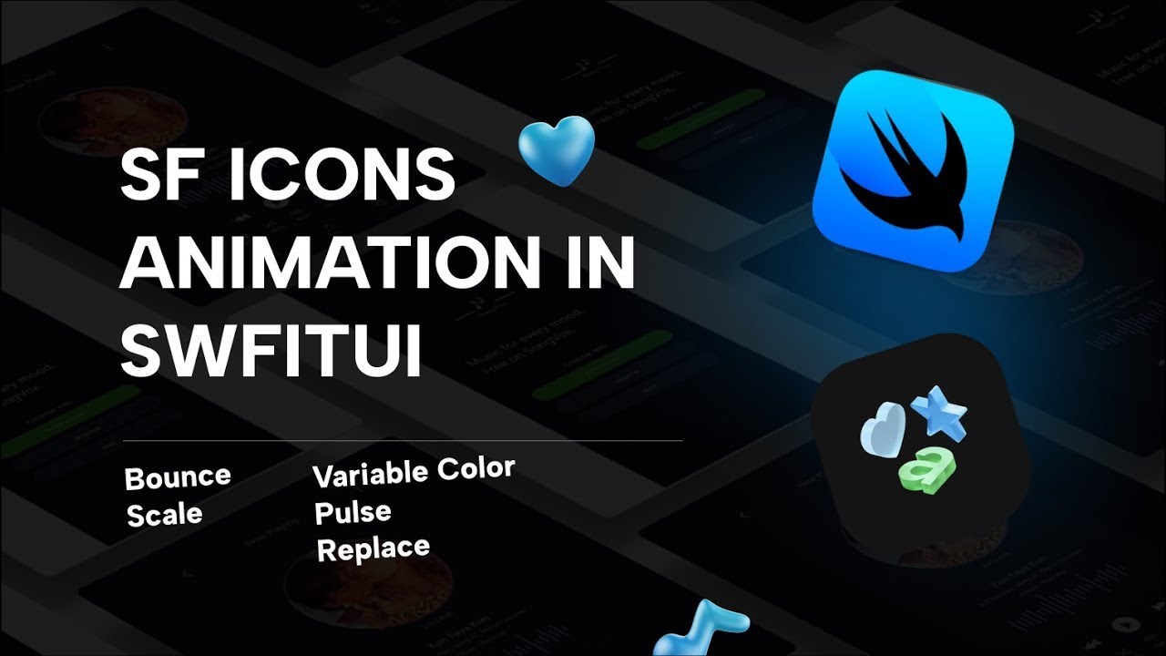 Let's Create Animated Icons TabView using SF Symbols and SwiftUI   iOS 17