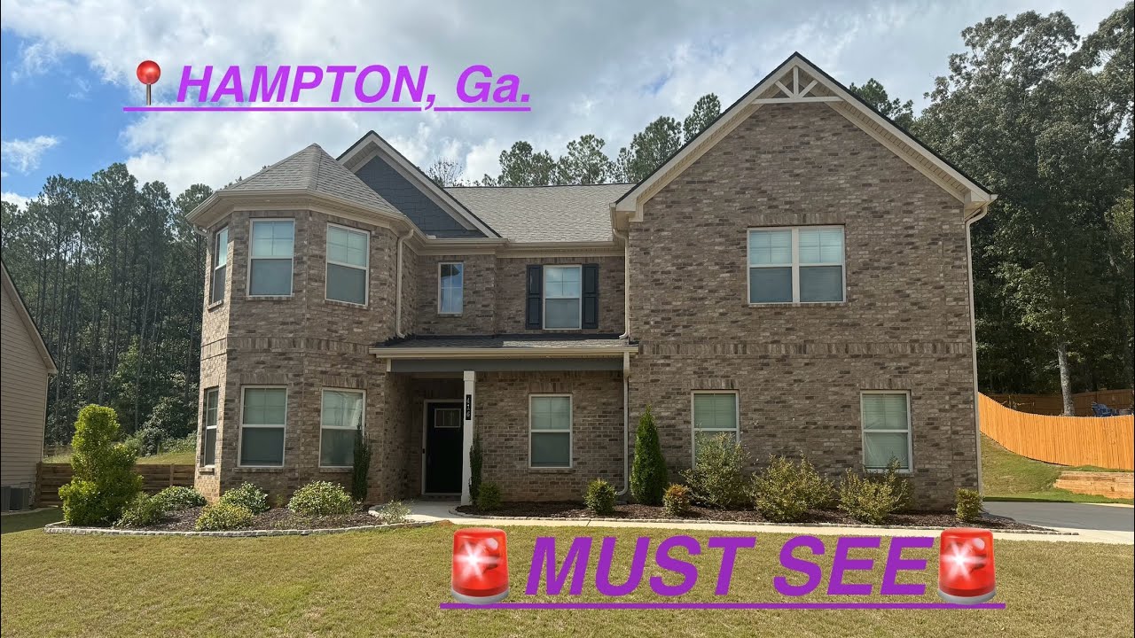 🚨MUST SEE🚨Come tour this lovely Hampton, Ga. Home with me