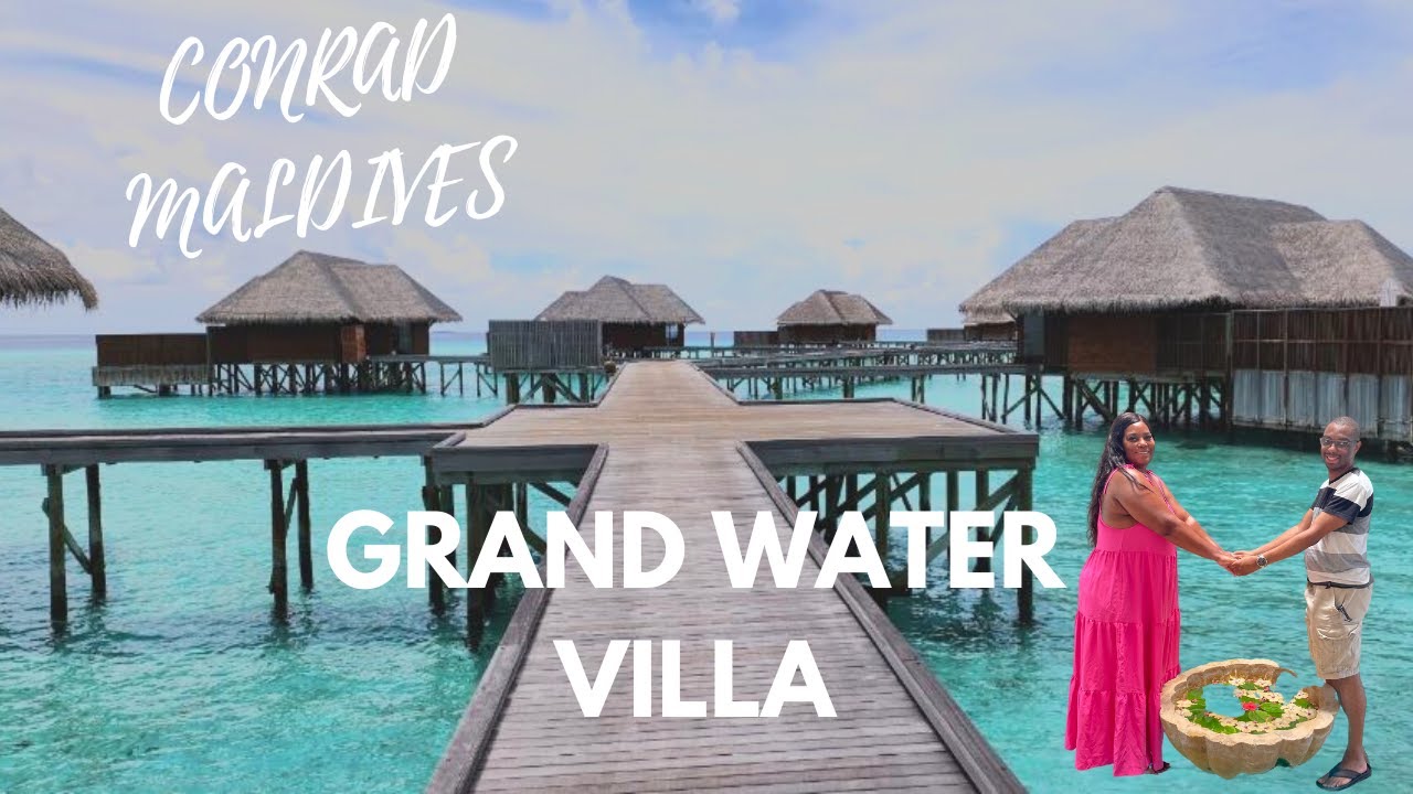 Conrad Maldives Grand Water Villa With Pool Tour