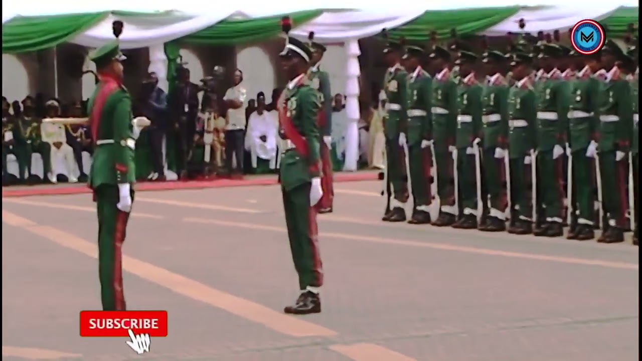 When A Gallant Woman Takes Charge of Military Parade,,,, Nigerian Army, The Pride of The Nation