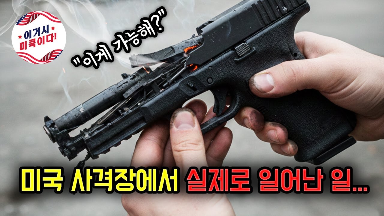 미국 사격장에서 실제로 일어난 일... 