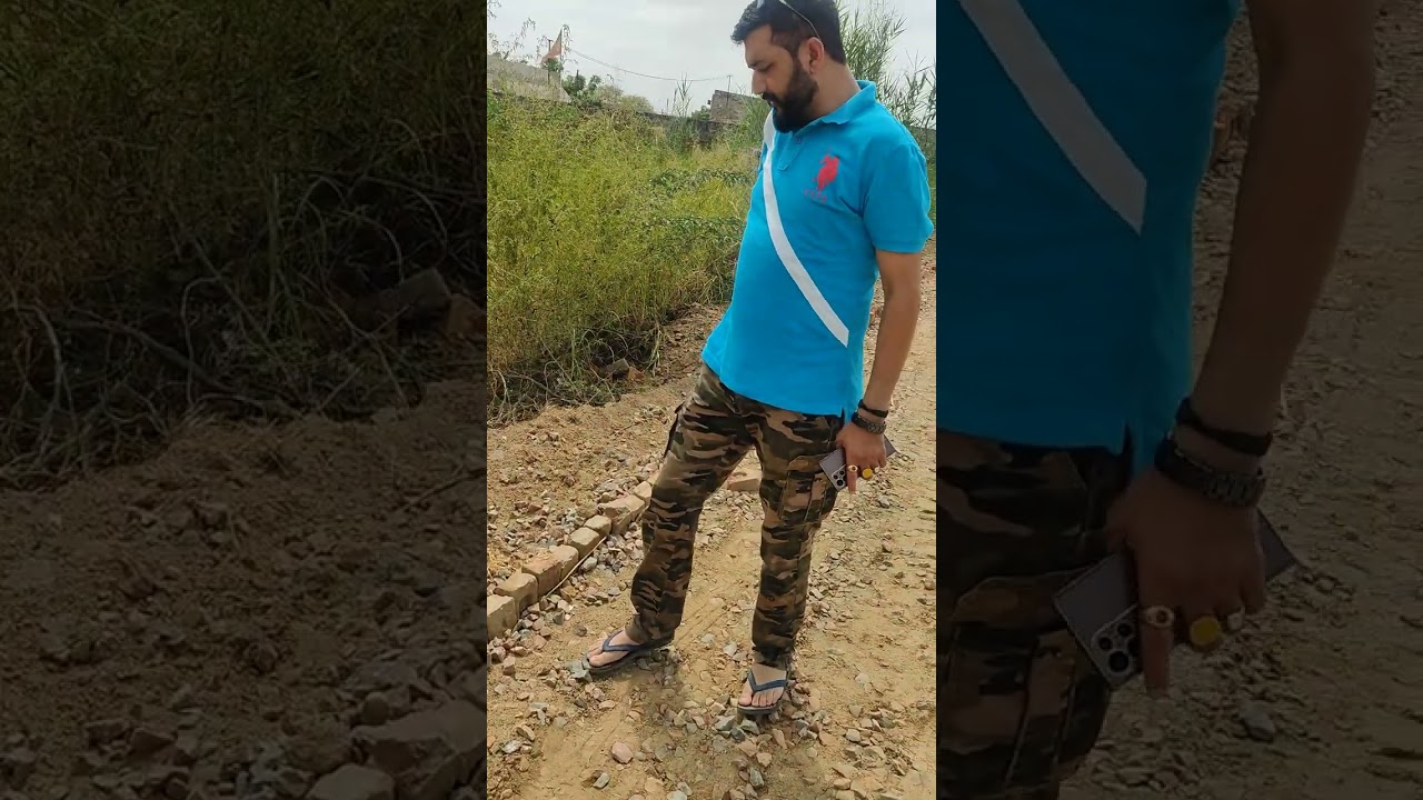 Road Work me Bda Gotaala Mirkan to Ladwa Disstt Hisar Haryana Objection to Poor Work.