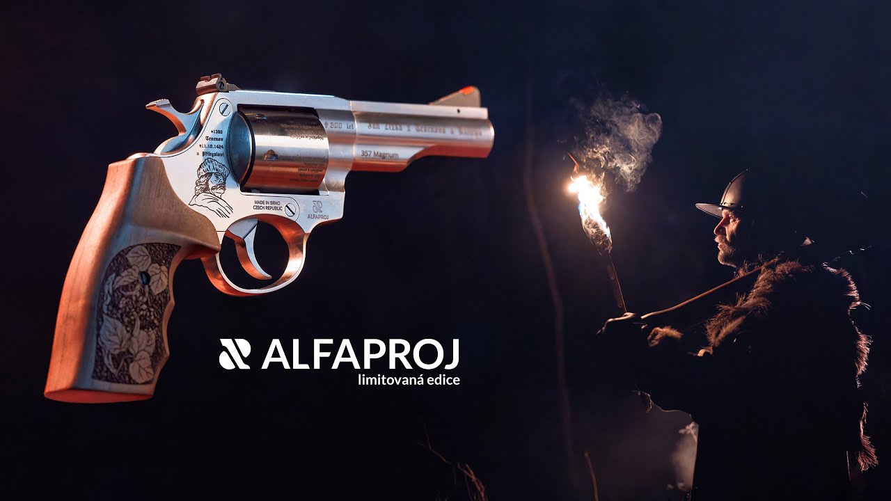 Zbrojíř ALFAPROJ představuje revolver na počest Jana Žižky - limitovaná edice