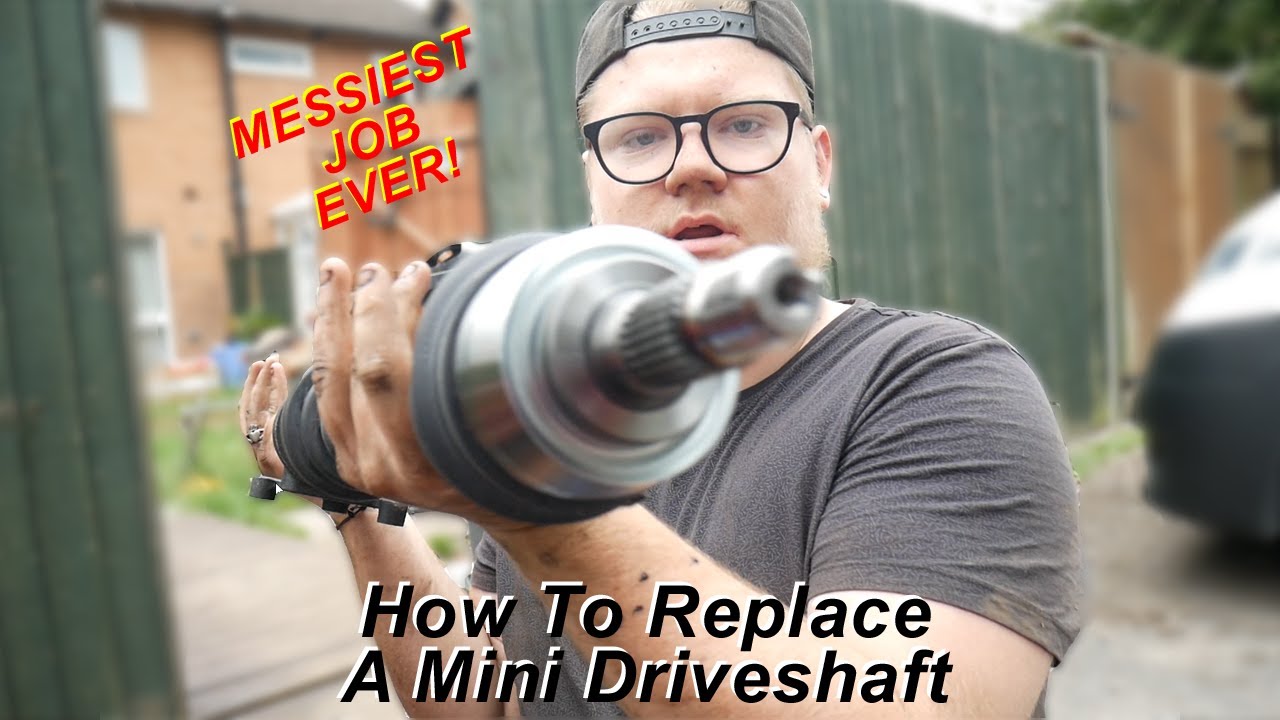 How To Replace A Gen.1 Mini Drivers Side Driveshaft (R50, R52, R53) | Grinding Gears