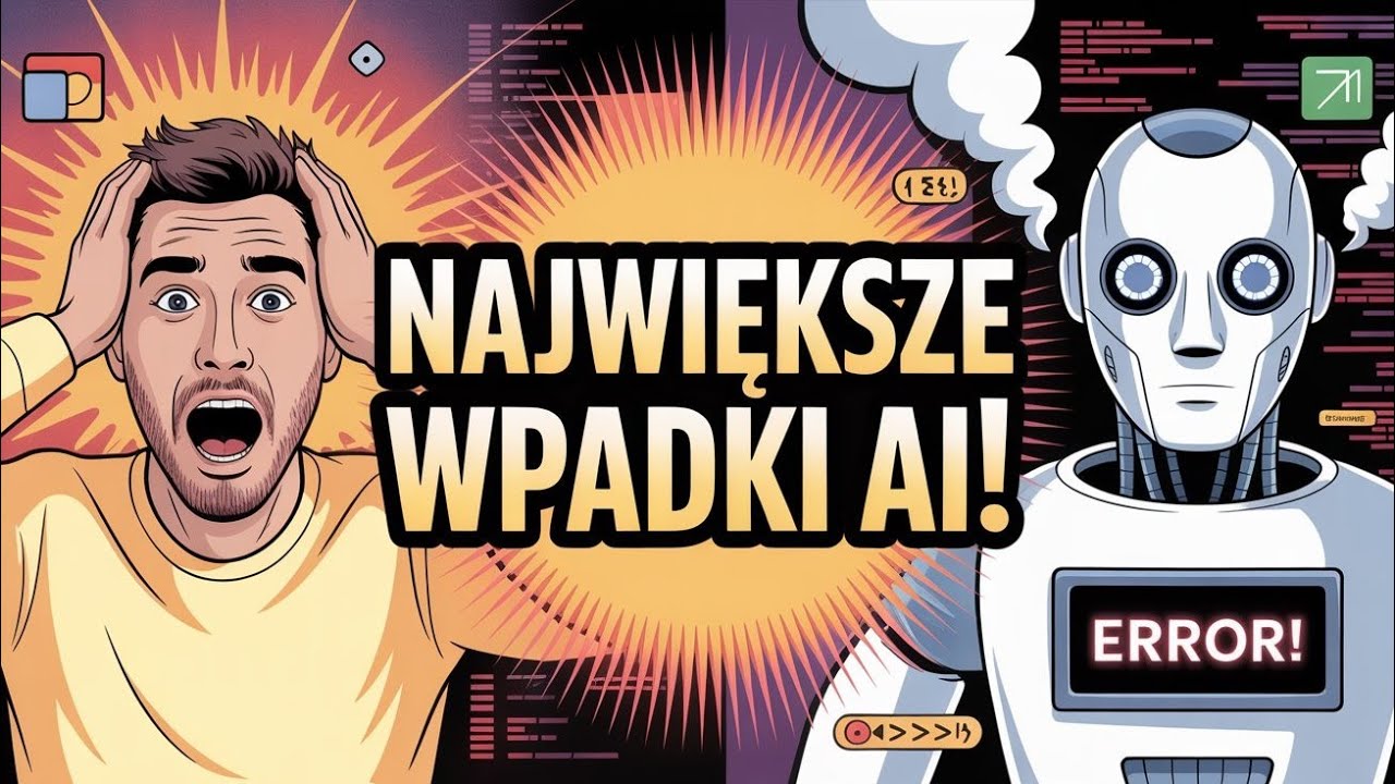 NAJWIĘKSZE BŁĘDY MASZYNY! 😱 Poznać te NAJWIĘKSZE WPADKI AI! 🤖💥CZYM SĄ HALUCYNACJE AI?
