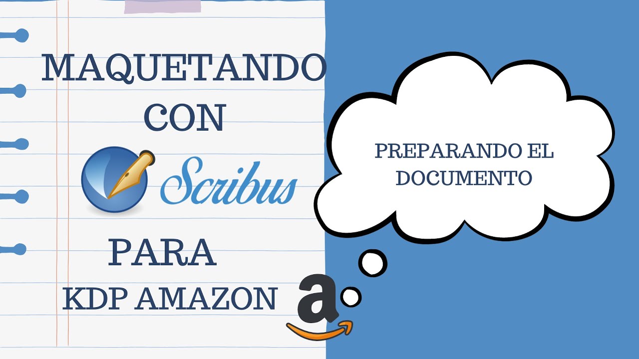 Maquetar un libro para KDP Amazon con Scribus | Preparando el documento