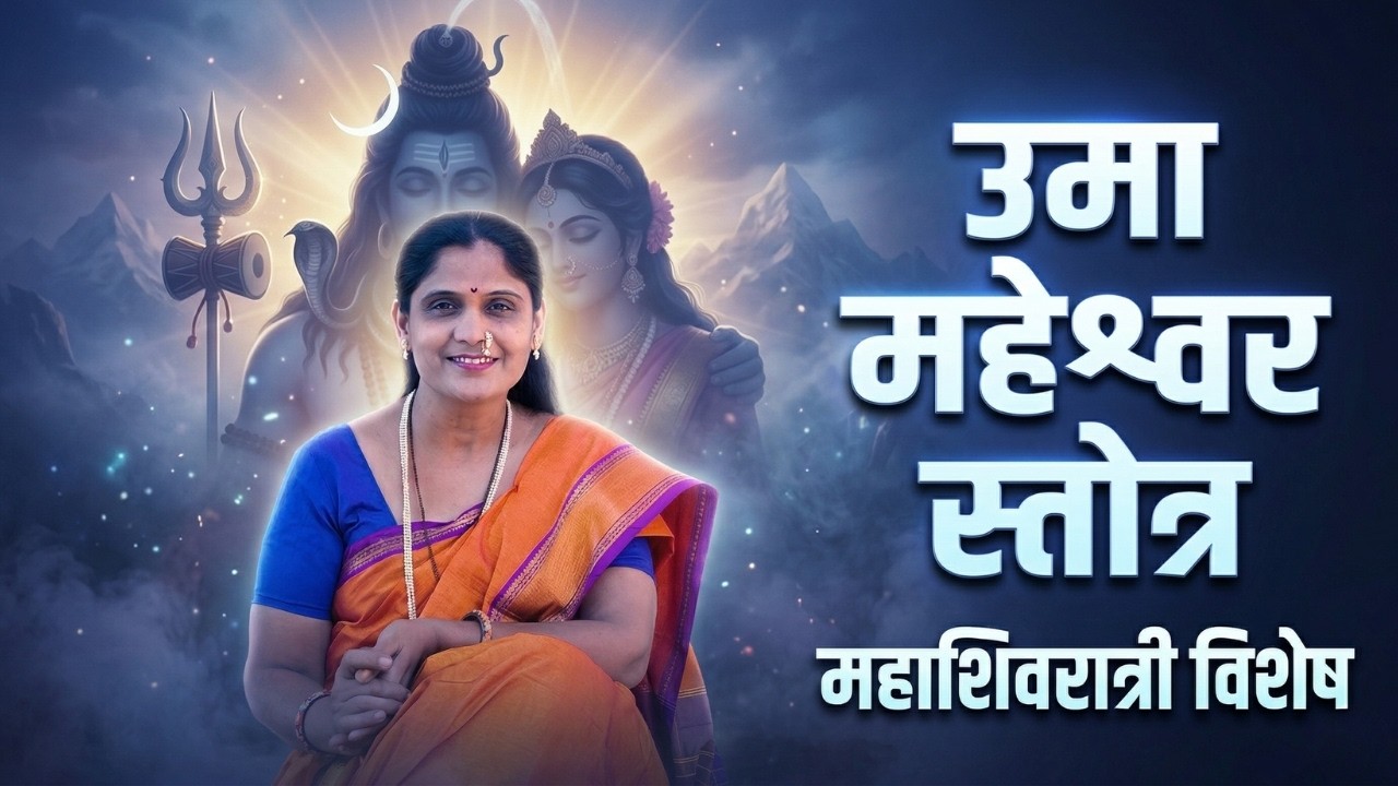 महाशिवरात्री विशेष – उमामहेश्वर स्तोत्राचा सोप्या मराठीत अर्थ | मिनाक्षी कुलकर्णी