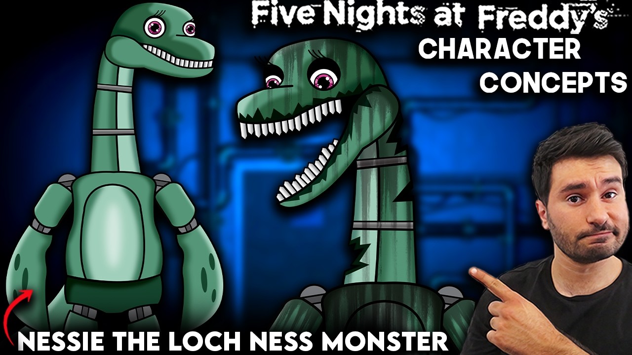 What Needs To Be In FNAF | Nessie The Loch Ness Monster | Character Concepts | FNAF OC