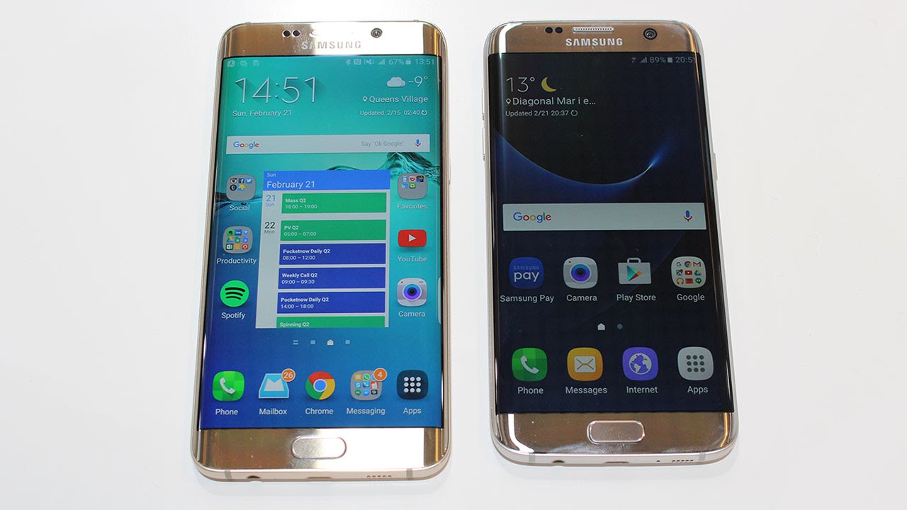Galaxy S7 Edge vs Galaxy S6 Edge+: Very Familiar Faces | Pocketnow