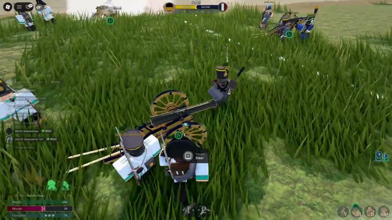 [NR.21] WEDNESDAY ARTY BATTLE | Napoleonic Wars Roblox