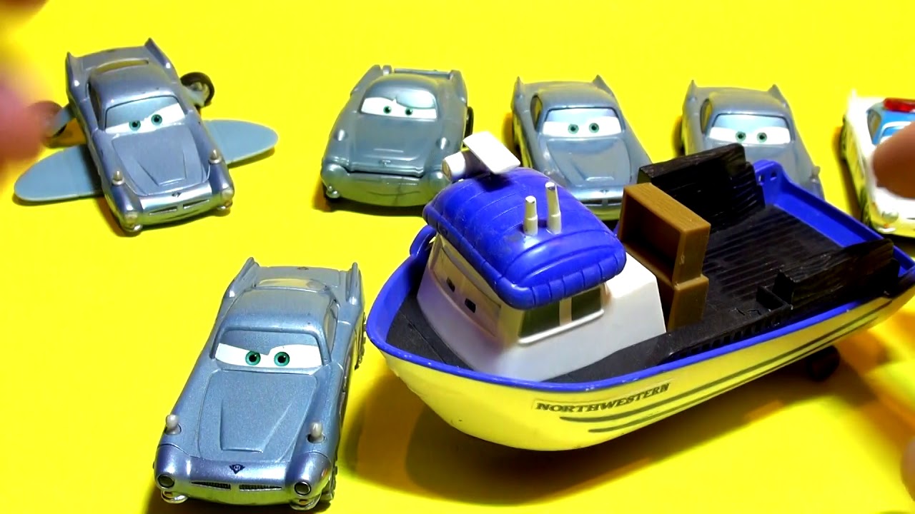 Rare Pixar Cars Collector Cars Talking Finn McMissile for Auction to Collectors from Cars2