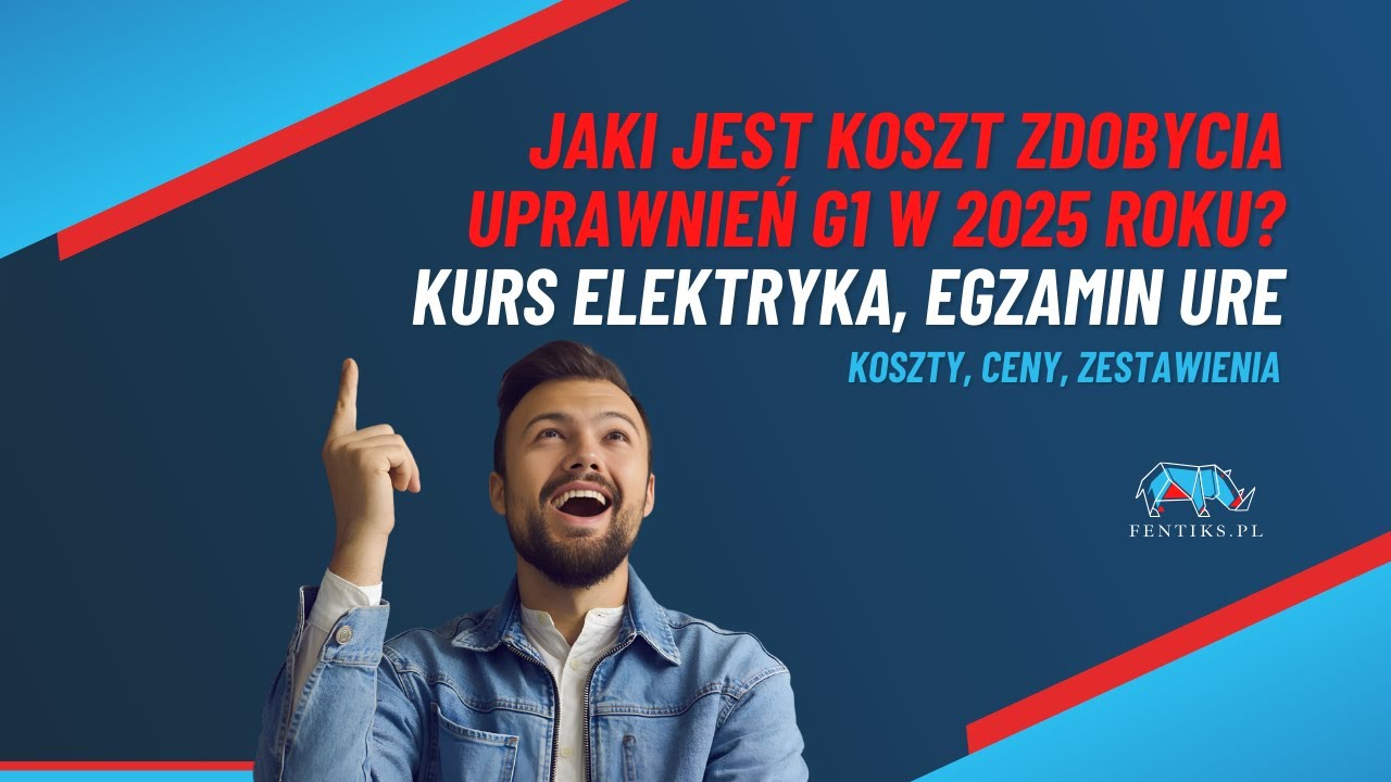 Ile kosztują uprawniania SEP G1 ? | Jaki jest koszt kursu elektryka i egzaminu URE?