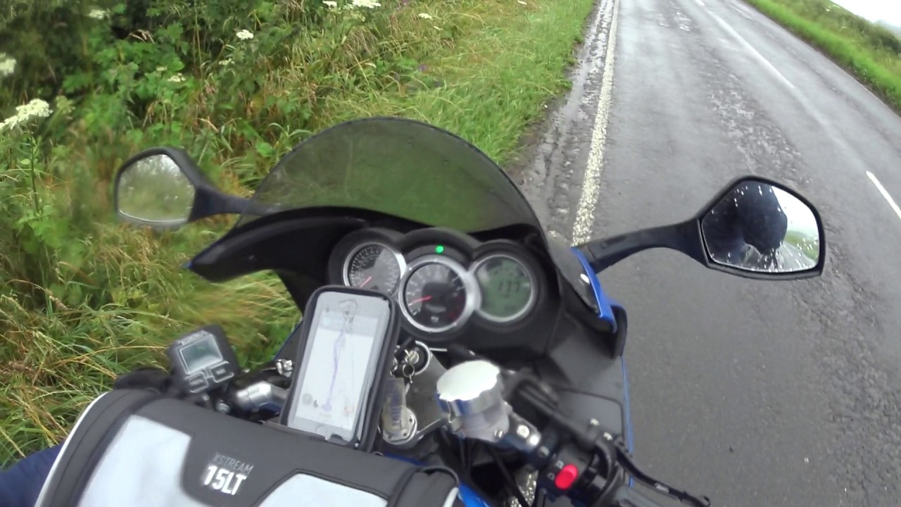 53 Scottish Highlands Motorcycle Trip - Girvan (A77 & B741) to Barrhill (A714)