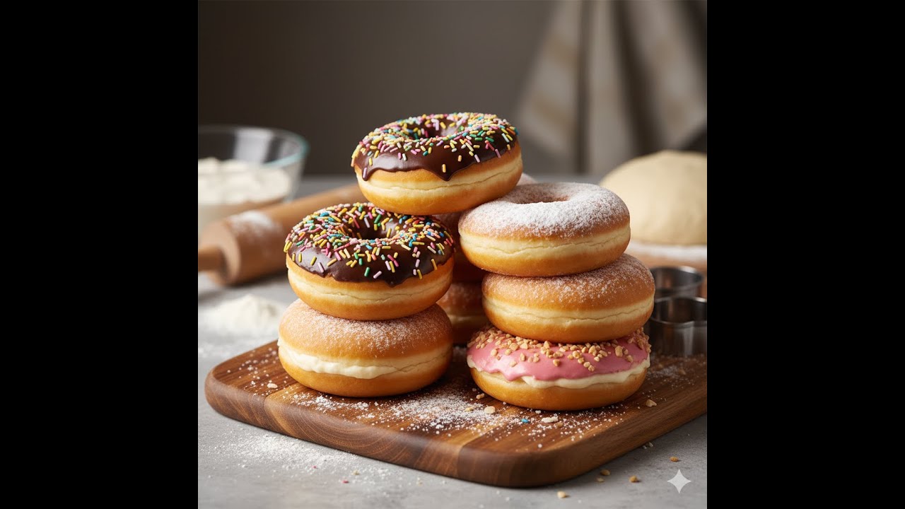 The ONLY Donut Recipe You’ll Ever Need! (Better than Bakery) 🍩. |AR_KITCHEN|